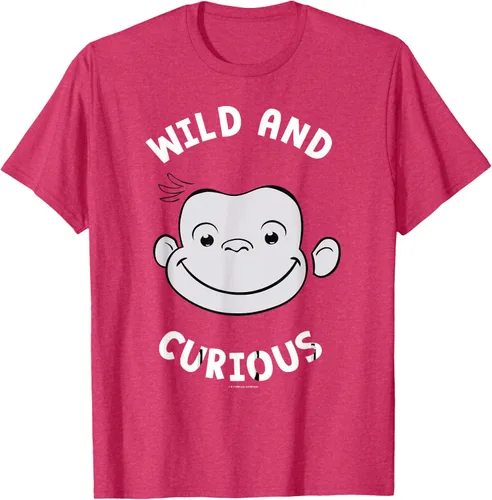 Vista 30 de Curious George Camiseta Big Face Wild and Curious Negro