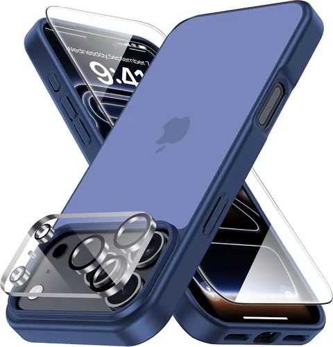 Vista 14 de Yriklso 3 en 1 Funda Magnética Fuerte para iPhone Air, 1X Protector de Pantalla + 1X Protector de Lente de Cámara, Cubierta Protectora a Prueba
