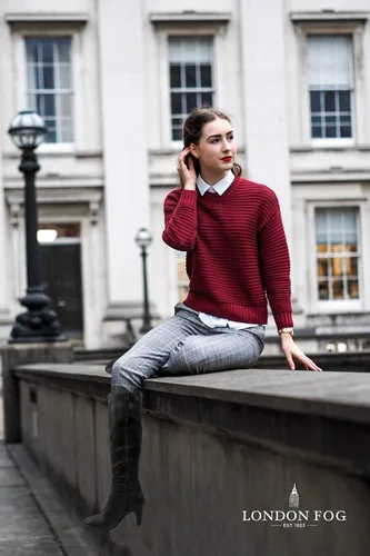 Vista 2 de London Fog Botas de vestir con tacón para mujer