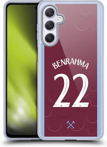 Vista 74 de Head Case Designs Officially Licensed West Ham United FC James Ward-Prowse 2023/24 Players Home Kit Gel Case [Military Grade Protection] Compatible