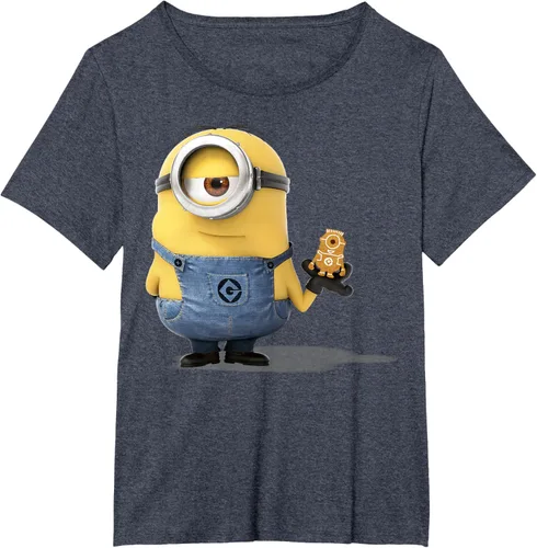Vista 83 de Camiseta Despicable Me Minions Holding A Ginger Bread Minion Retrato Pequeña