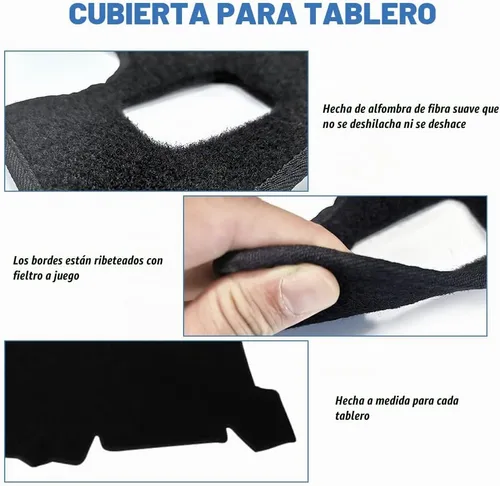 Vista 3 de Cubierta de Tablero Compatible con Silverado 1500 2500 3500 1999-2006 GMC Sierra Pickup Avalanche Tahoe Suburban GMC Yukon 2000-2006 Cubierta