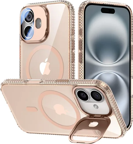 Vista 80 de VOFATA [Protección Completa Mejorada de la Cámara] para Funda iPhone Air con Cubierta de Cámara con Soporte [Compatible con MagSafe][Protección