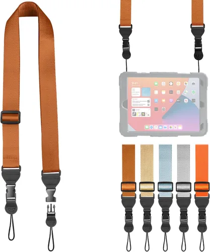 Vista 13 de FIEIL Correa de hombro ajustable, correa de nailon para cámara, cómoda correa para el cuello para iPad, tableta de teléfono celular, cámara, laptop