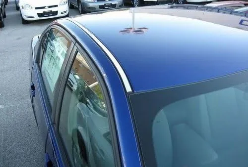 Vista 6 de 1999 – 2002 Daewoo Leganza techo cromo molduras 2pc 2000 2001 99 00 01 02
