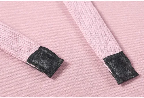 Vista 4 de Haellun - Sudadera con capucha con forro de vellón de sherpa, abrigado, de invierno y de estilo informal para mujer