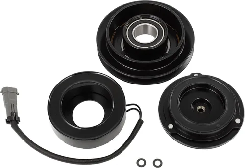 Vista 37 de cciyu Embrague del compresor de aire acondicionado 1993-1997 para Ford E-350 Econoline 7.3L 1993-1997 para Ford E-350 Econoline Club Wagon 7.3L