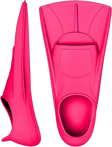 Vista 7 de Zapatos de rana de silicona, aletas cortas antideslizantes suaves para entrenamiento de natación, adecuados tanto para hombres como para mujeres