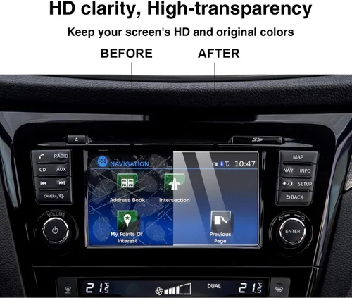 Vista 6 de YEE PIN 2019 2020 Rogue Sport - Protector de pantalla para 2015 2016 2018 2019 2020 Rogue T32 Connect Center Control Touch Screen HD Película