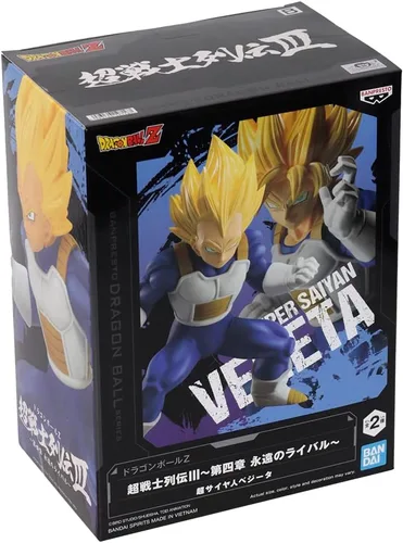 Vista 6 de BANPRESTO - Dragon Ball Z - Chosenshiretsuden III - Estatua de Vegeta Super Saiyan Vol.4
