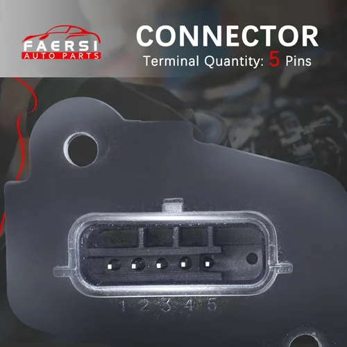 Vista 20 de Medidor de sensor de flujo de aire masivo MAF compatible con Ford con E-150 4.6L, 5.4L 2004-2014, para Ford E-150 Club Wagon 5.4L Reemplazo