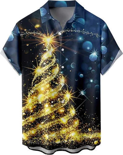 Vista 68 de Camisas tropicales con botones para hombre, camisas hawaianas de manga corta, casuales para vacaciones, camisas de playa holgadas Beige-playa escena