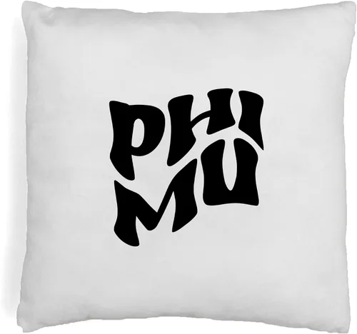 Vista 34 de sockprints Mod Alpha Chi Omega - Funda de almohada de 18 x 18 pulgadas, fundas de almohada de hermandad de mujeres - Almohada decorativa