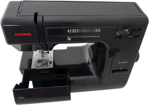 Vista 5 de Janome HD 3000 BE Black Edition con paquete de bonificación exclusivo