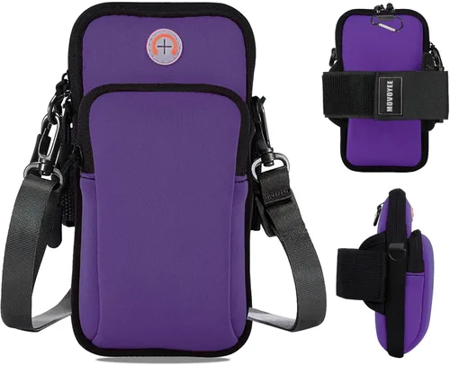 Vista 18 de Soporte para teléfono para correr iPhone 13, 12, 11 Pro Max, XS XR X 8, 7, 6 Plus SE, Mini Galaxy Ultra Edge S21, S20, Note 20, 10, bolsa