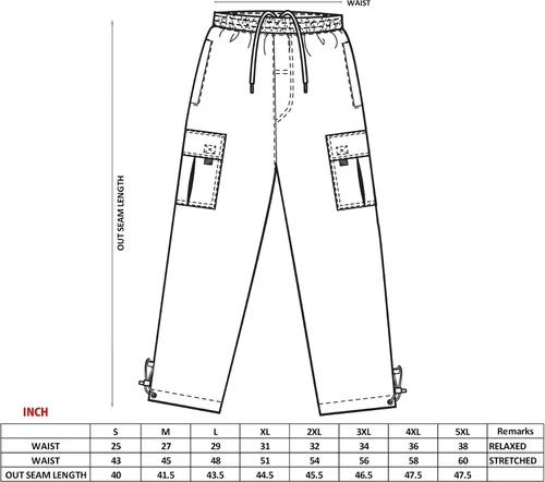 Vista 2 de PRO 5 Pantalones deportivos cargo de forro polar 6040, ligeros, suaves, cálidos