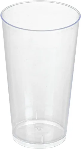Vista 2 de Vasos de chupito de 3 onzas, 100 vasos redondos para postre, duraderos, desechables, vasos de plástico transparente, para servir muestras