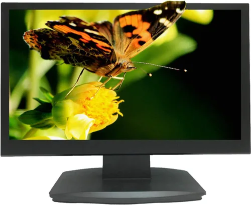 Vista 11 de 101AV 18.5 "Monitor de seguridad LED profesional HDMI VGA y BNC Entrada Audio Video Pantalla PC Monitor w/Altavoz para CCTV DVR Oficina y Hogar
