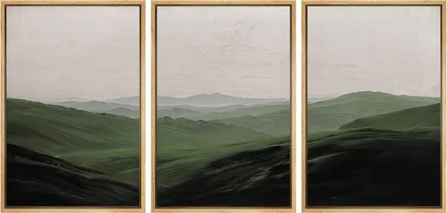 Vista 50 de SIGNWIN Lienzo enmarcado para pared, juego de arte de collage de hojas transparentes en blanco y negro, ilustraciones de naturaleza silvestre, arte