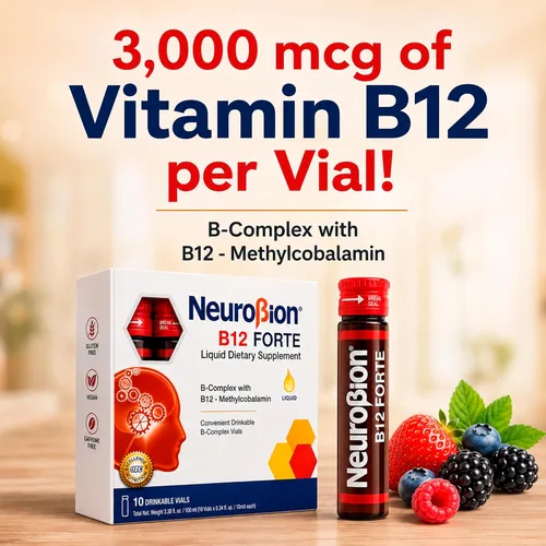 Vista 4 de Neurobion B12 Forte 10 viales x 10 ml (el embalaje puede variar)
