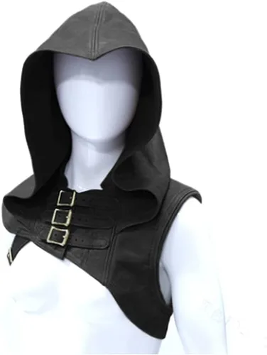 Vista 2 de Renaissance Rapier - Funda ajustable para cinturón de rana de doble espada, de piel sintética, para llevar armas medievales