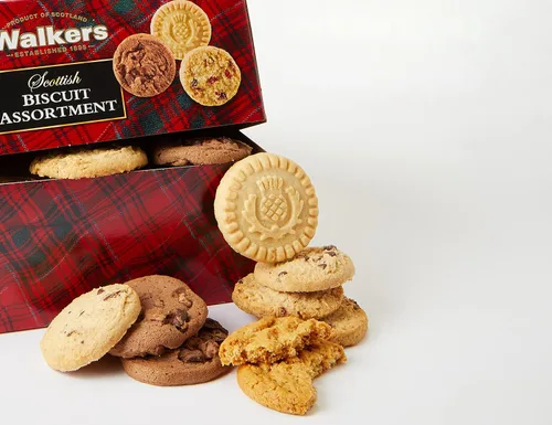 Vista 2 de Walker's All Butter Shortbread, surtido de galletas escocesas 31.75 oz