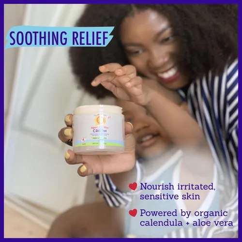 Vista 4 de California Baby Crema sin perfume súper sensible Hidratante 100% a base de plantas Loción calmante para bebés para recién nacidos