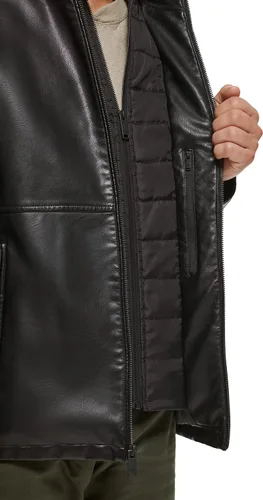 Vista 5 de Dockers The Dylan - Chaqueta de cuero sintético para hombre