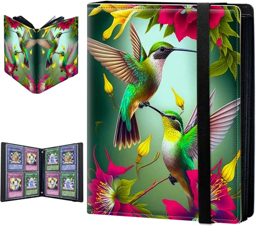 Vista 8 de Carpeta para tarjetas intercambiables, 4 bolsillos para tarjetas intercambiables, 160 bolsillos de doble cara, funda para tarjetas