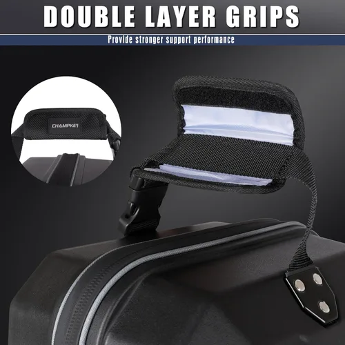 Vista 4 de CHAMPKEY Premium Soft-Padded Golf Travel Bags for Airlines - Travel Golf Gags for Airlines with Premium Oxford Fabric and Oversized Wheels