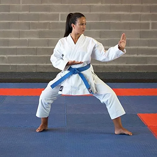 Vista 6 de Hawk Sports Karate Uniform for Kids & Adults Lightweight Student Karate Gi Martial Arts Uniform with Belt