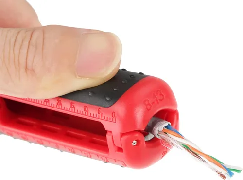 Vista 8 de Herramienta de desmontaje universal de cables para electricista multifuncional Cortador de desmontaje de cables Pelacables Herramienta de pelado
