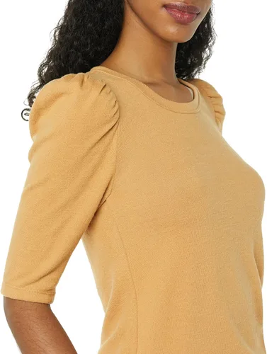 Vista 5 de Daily Ritual Blusa de punto acogedor con mangas 34 para mujer