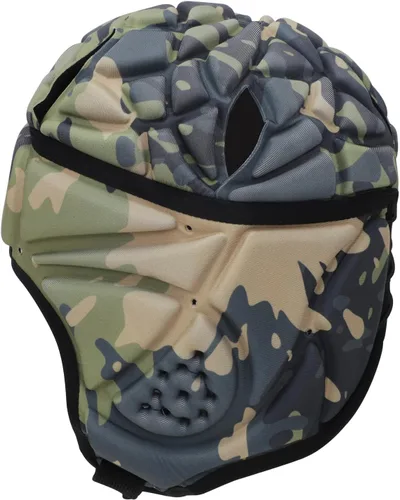 Vista 6 de Casco de rugby ajustable, protector de cabeza de hockey, protector de cabeza de hockey, protector de cabeza de fútbol, gorra Scrum Cap 7v7