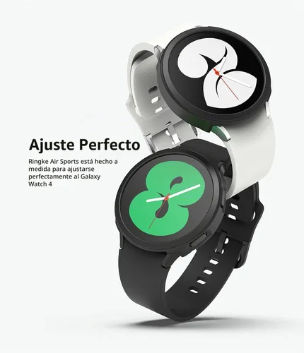 Vista 3 de Ringke - Funda para Samsung Galaxy Watch 4 de 1.575 pulgadas (1.575 in), color negro