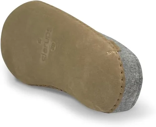 Vista 5 de Pantuflas modelo B para mujer, gris