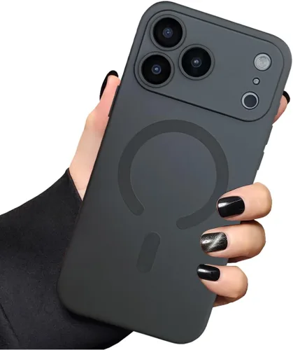 Vista 12 de Funda magnética para iPhone 11, funda de goma de silicona con protector completo de lente de cámara, duradera, delgada, a prueba de golpes, linda