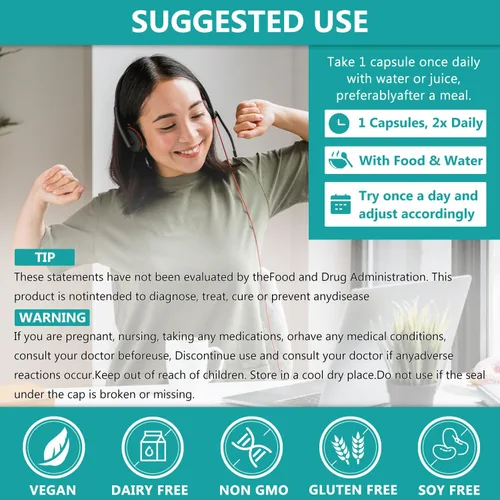 Vista 6 de CANLIST Suplementos de glicinato de magnesio de 450 mg para la salud ósea y muscular, apoya el sueño profundo, relajación muscular y alivio