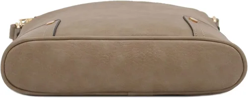 Vista 62 de Bolso cruzado grande con triple bolsillo con cremallera.