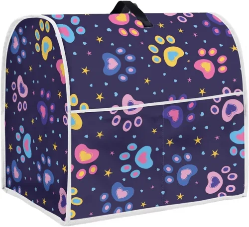Vista 18 de Butterfly Kitchen Aid - Funda acolchada para batidora de pie, se adapta a todos los modelos de cabezal inclinable y elevador de tazón, tela