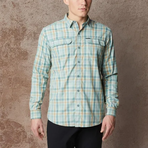 Vista 7 de Columbia Camisa de manga larga a cuadros Silver Ridge 2.0 para hombre