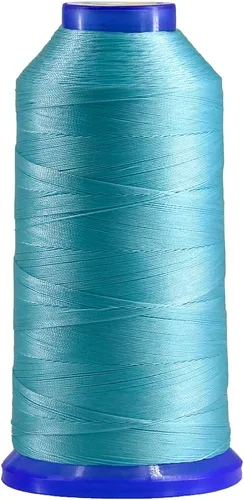 Vista 33 de Selric [1200 yardas/26 colores disponibles] Tex 135 Hilo de nailon unido para costura de cuero 420D/3 T135#138 Hilo de tapicería resistente