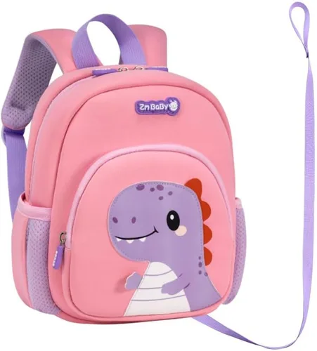 Vista 9 de Padgene Mochilas Anti Pérdida para Niños Pequeños Mochilas de Preescolar Impermeables Mochila Escolar de Animales 3D Dibujos Animados Correa