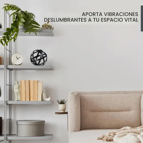 Vista 5 de Everydecor Esfera Decorativa de Metal para Decoración del Hogar - Bolas Decorativas para Estantes, Cuencos de Centro de Mesa, Estantería - Adornos