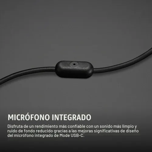 Vista 5 de Marshall Mode - Auriculares con cable USB-C - Negro