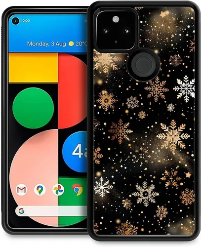 Vista 250 de Compatible con Google Pixel 4A 5G Mobile Case Creative Acrylic Panel trasero Silicona Protección Grip especialmente diseñado para Google Pixel 4A 5G