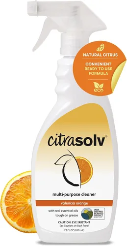 Vista 10 de Citra Solv Limpiador y Desengrasante Concentrado, Desodorizante, Hogar y Exterior, Removedor de Adhesivos, Diluyente de Pintura, Aceite Natural
