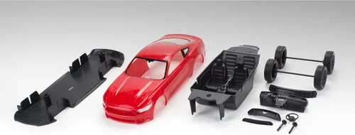 Vista 6 de Revell 85-1238 2017 Ford Mustang GT Kit de modelo de coche 1:25 Escala 12-Piezas Nivel de habilidad 2 Kit de construcción de modelo de plástico