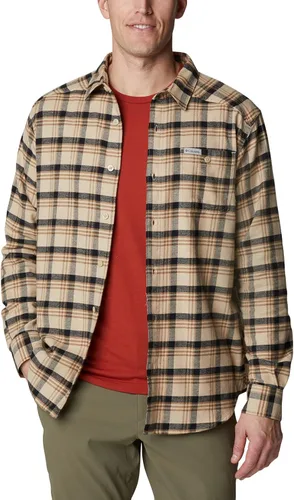 Vista 32 de Columbia Men's Cornell Woods Flannel Long Sleeve Shirt Negro
