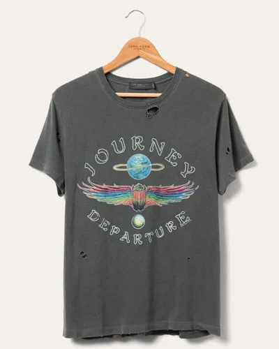 Vista 2 de Camiseta vintage The Beatles Get Back from The Rooftop para mujer